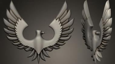 3D model Eagle STYLIZED (STL)